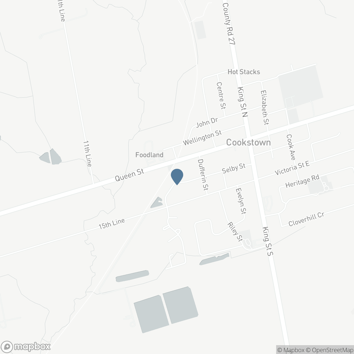30 MUMBERSON STREET, Cookstown, Ontario L0L 1L0